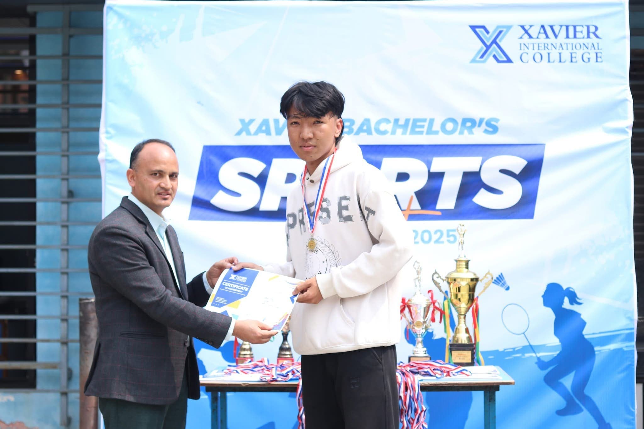 Sports Week Medal Distribution - Winners